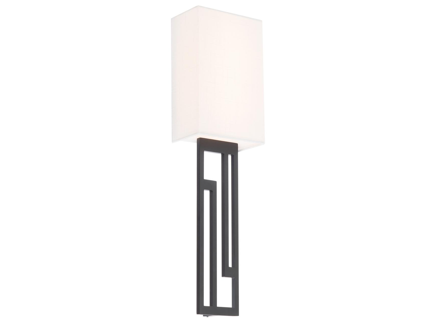 Modern Forms Vander 1-Light Black Nickel LED Wall Sconce