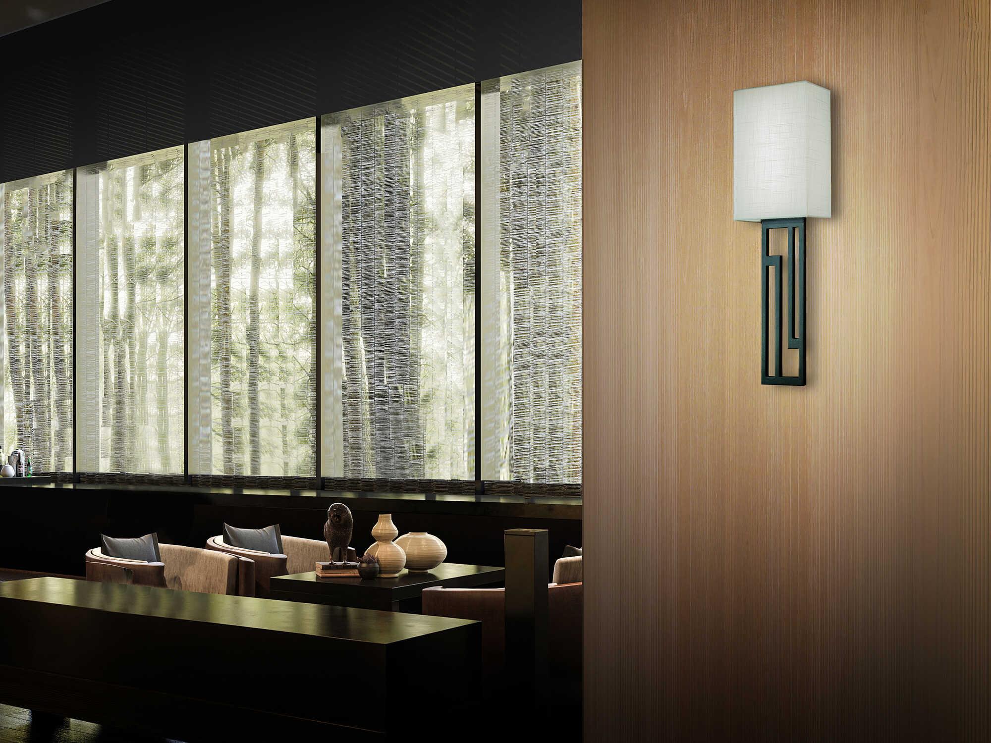 Modern Forms Vander 1-Light Black Nickel LED Wall Sconce