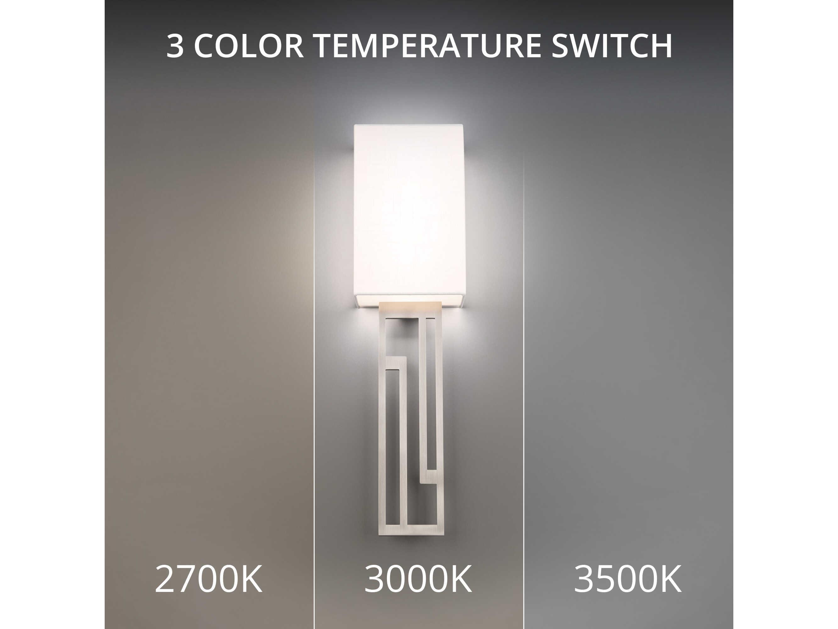 Modern Forms Vander 1-Light Brushed Nickel LED Wall Sconce