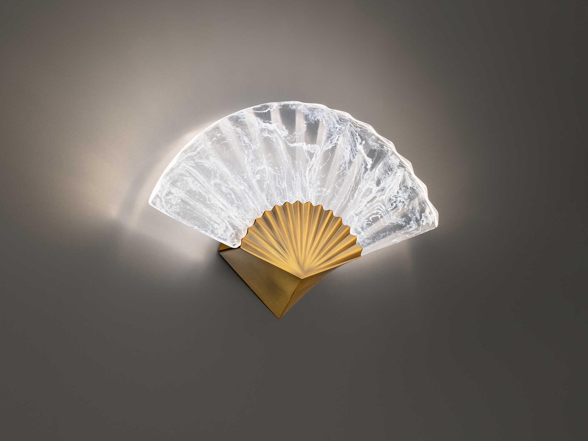 Modern Forms Sensu 1-Light Aged Brass Wall Sconce