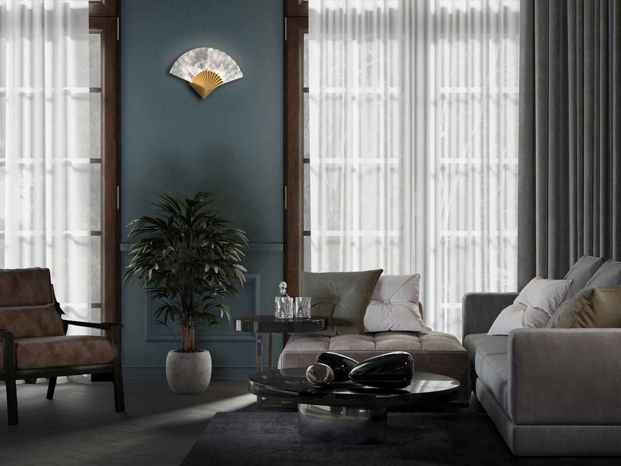 Modern Forms Sensu 1-Light Aged Brass Wall Sconce