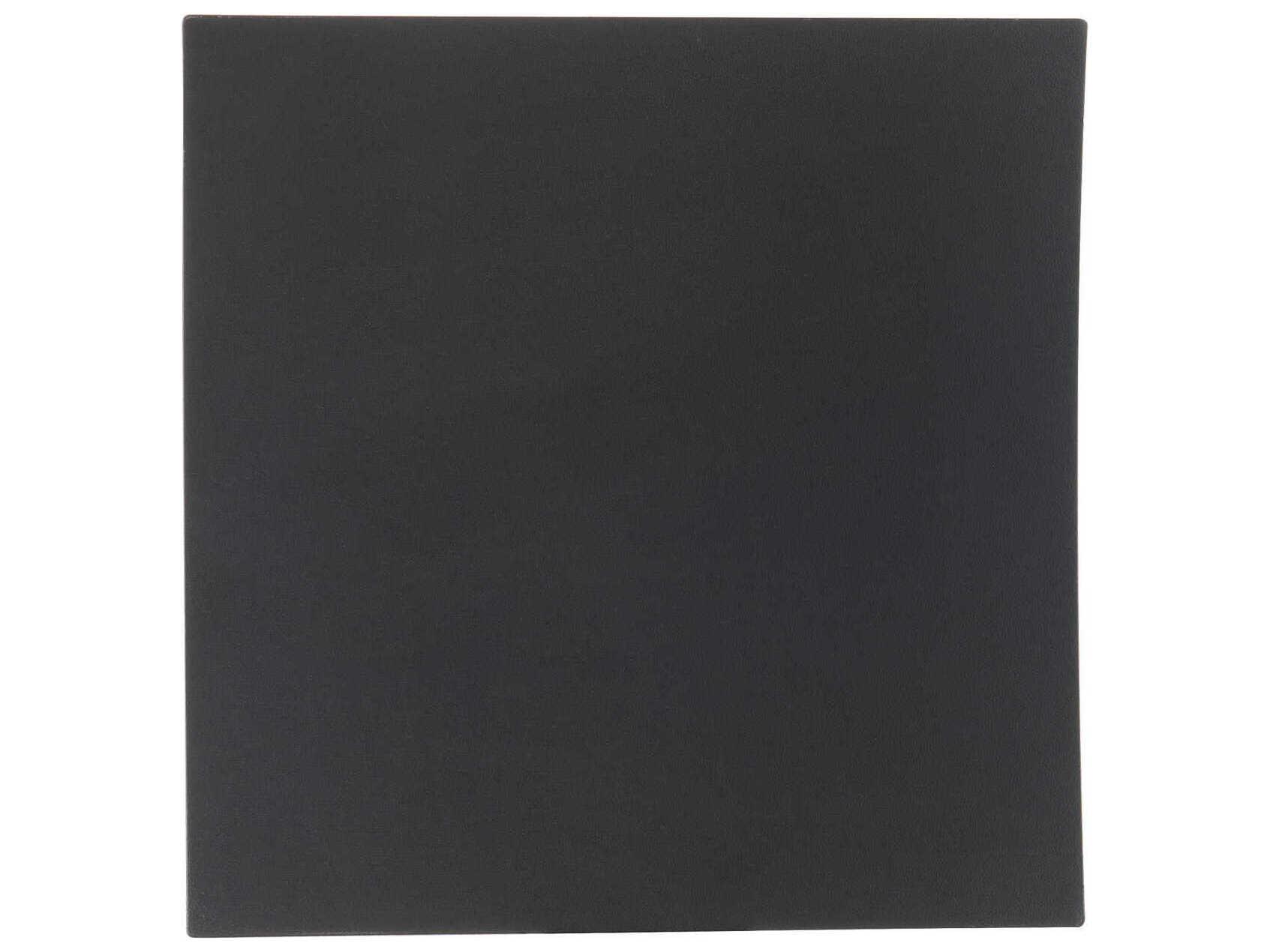 Modern Forms Slide 1-Light Black Glass LED Wall Sconce