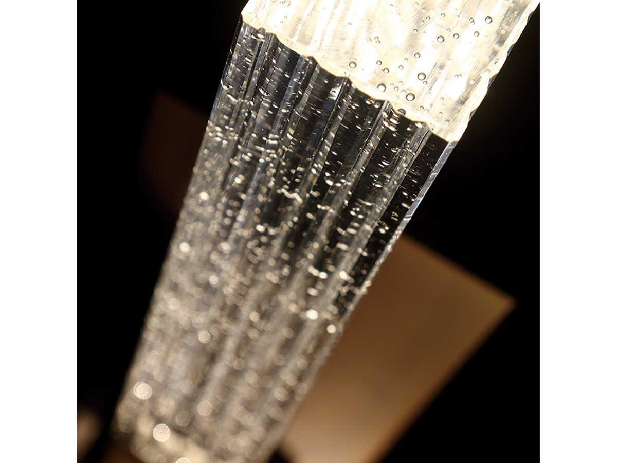 Modern Forms Cinema 2-Light Aged Brass Crystal LED Wall Sconce