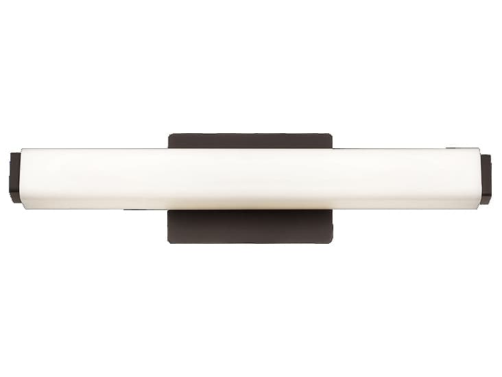 Modern Forms Vogue 1-Light Bronze Glass LED Vanity Light