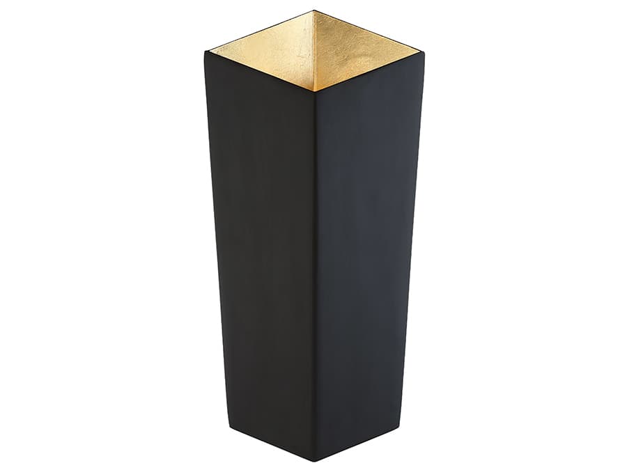 Modern Forms Dink 2-Light Black Gold Leaf LED Wall Sconce