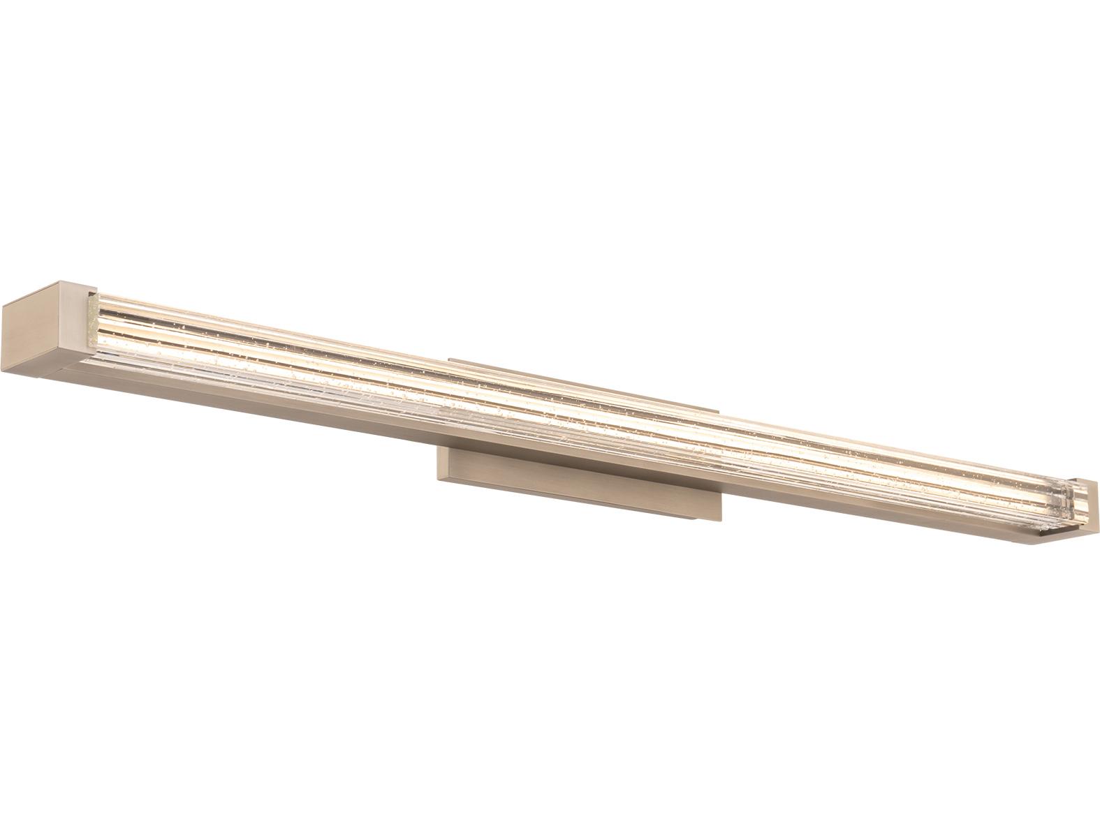 Modern Forms Skein 1-Light Brushed Nickel Vanity Light