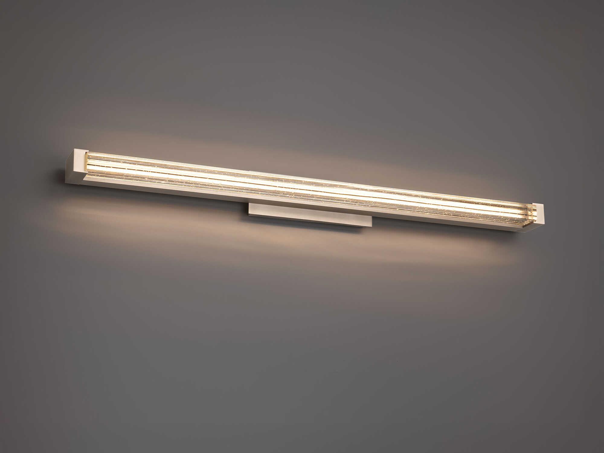 Modern Forms Skein 1-Light Brushed Nickel Vanity Light