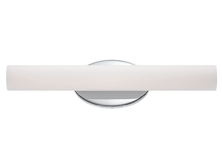 Modern Forms Loft 1-Light Chrome Glass LED Vanity Light