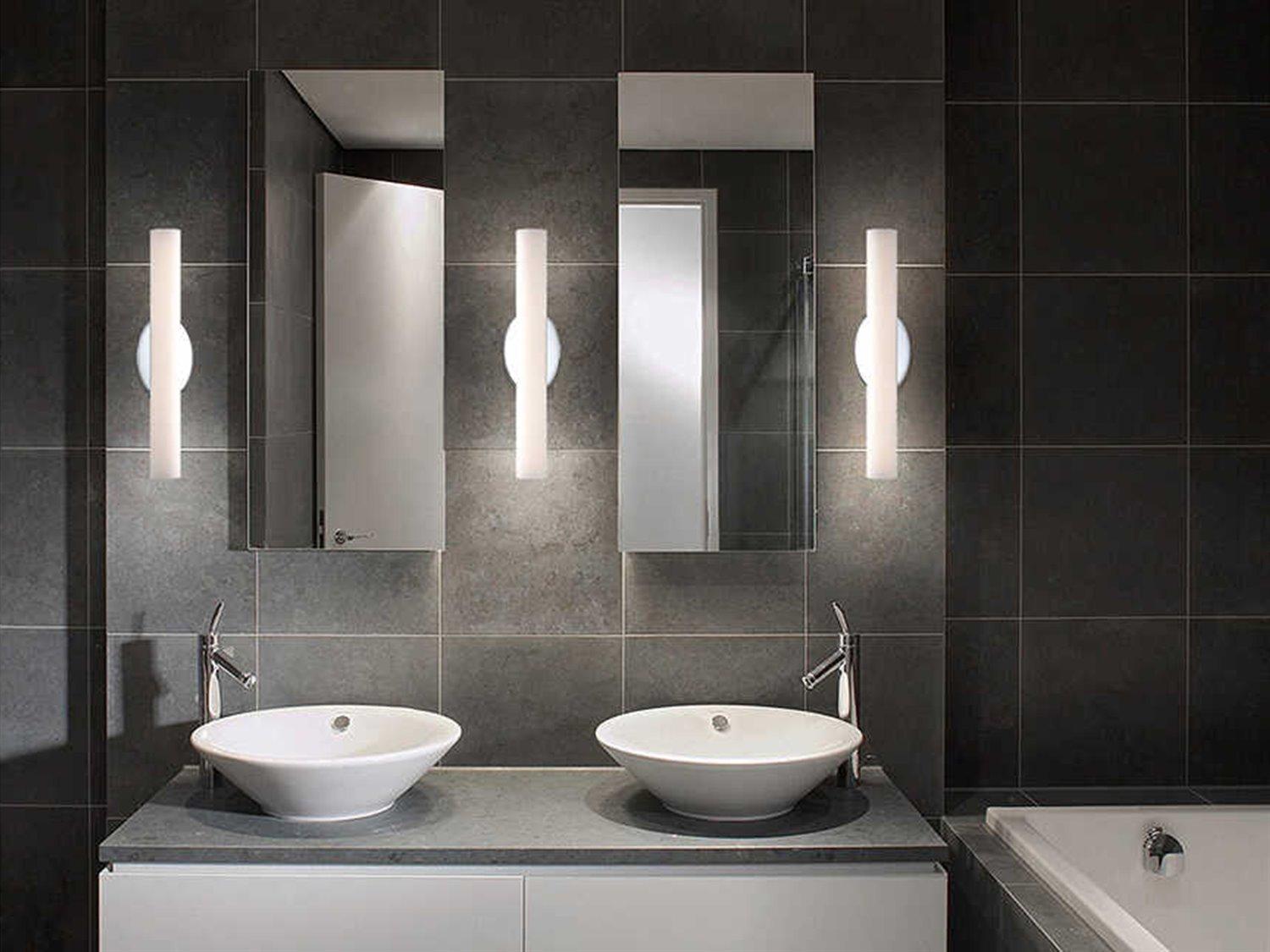 Modern Forms Loft 1-Light Chrome Glass LED Vanity Light