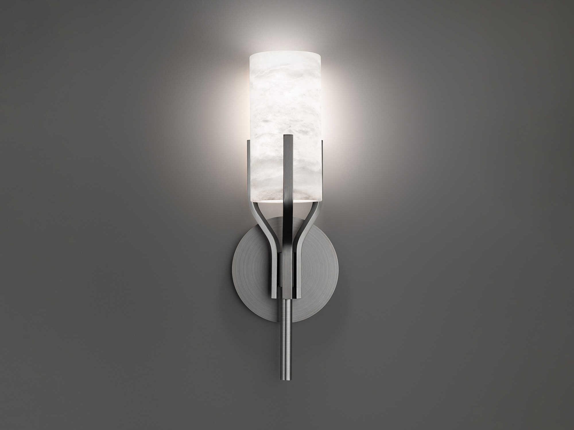 Modern Forms Firenze 1-Light Antique Nickel Wall Sconce