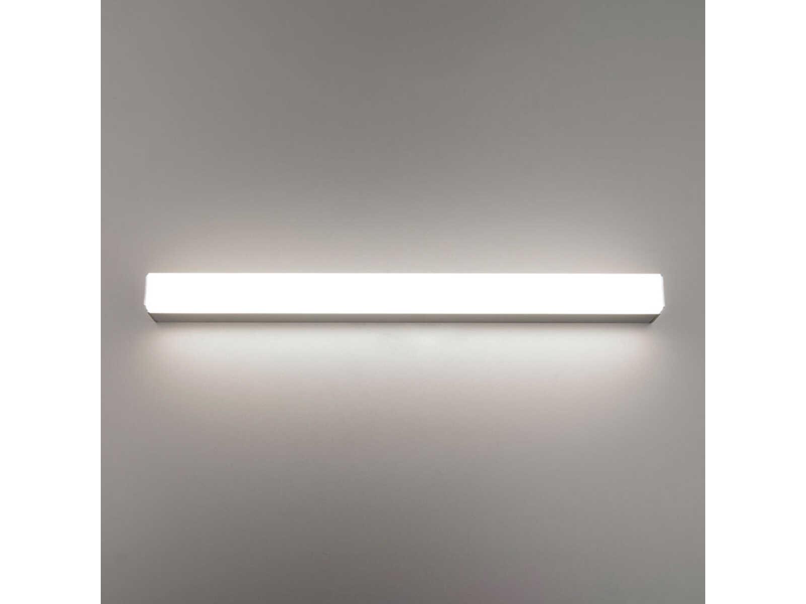 Modern Forms Lightstick 1-Light Brushed Aluminum Silver LED Vanity Light