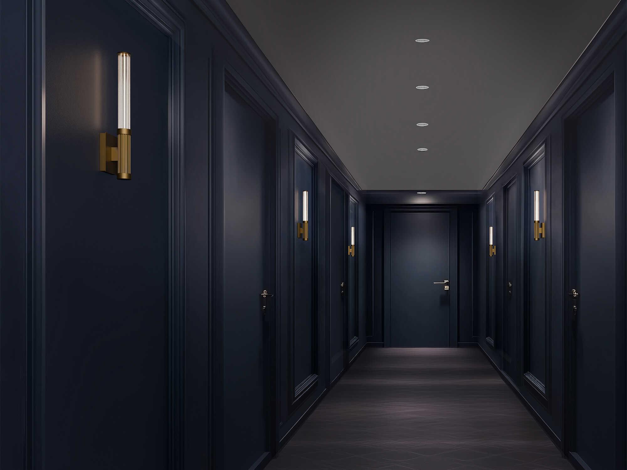 Modern Forms Ribeye 1-Light Aged Brass Wall Sconce