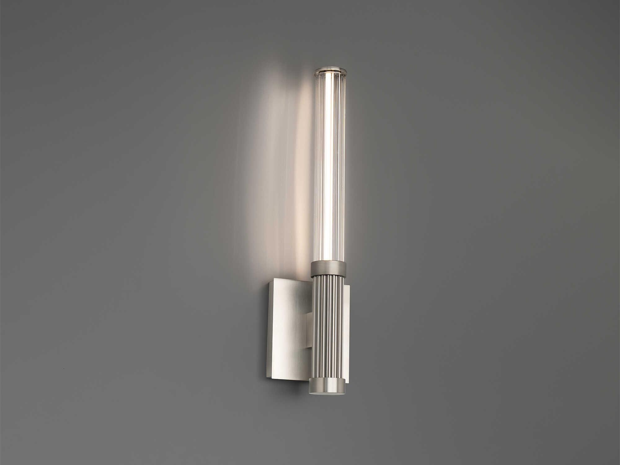 Modern Forms Ribeye 1-Light Brushed Nickel Wall Sconce