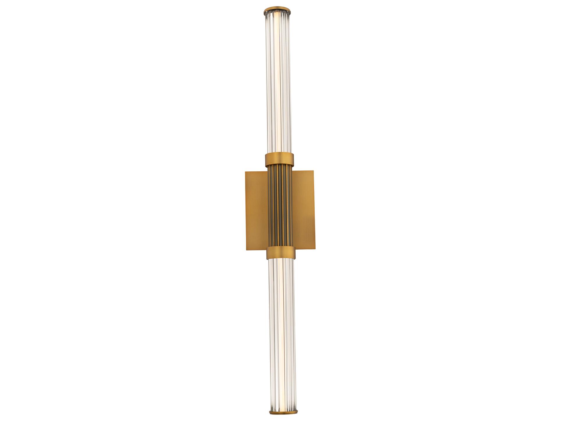 Modern Forms Ribeye 2-Light Aged Brass Wall Sconce