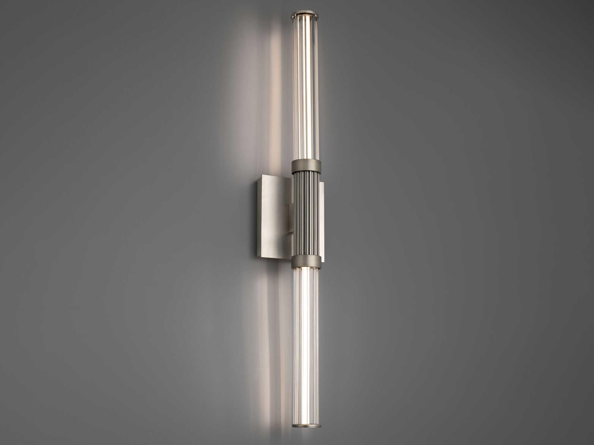 Modern Forms Ribeye 2-Light Brushed Nickel Wall Sconce