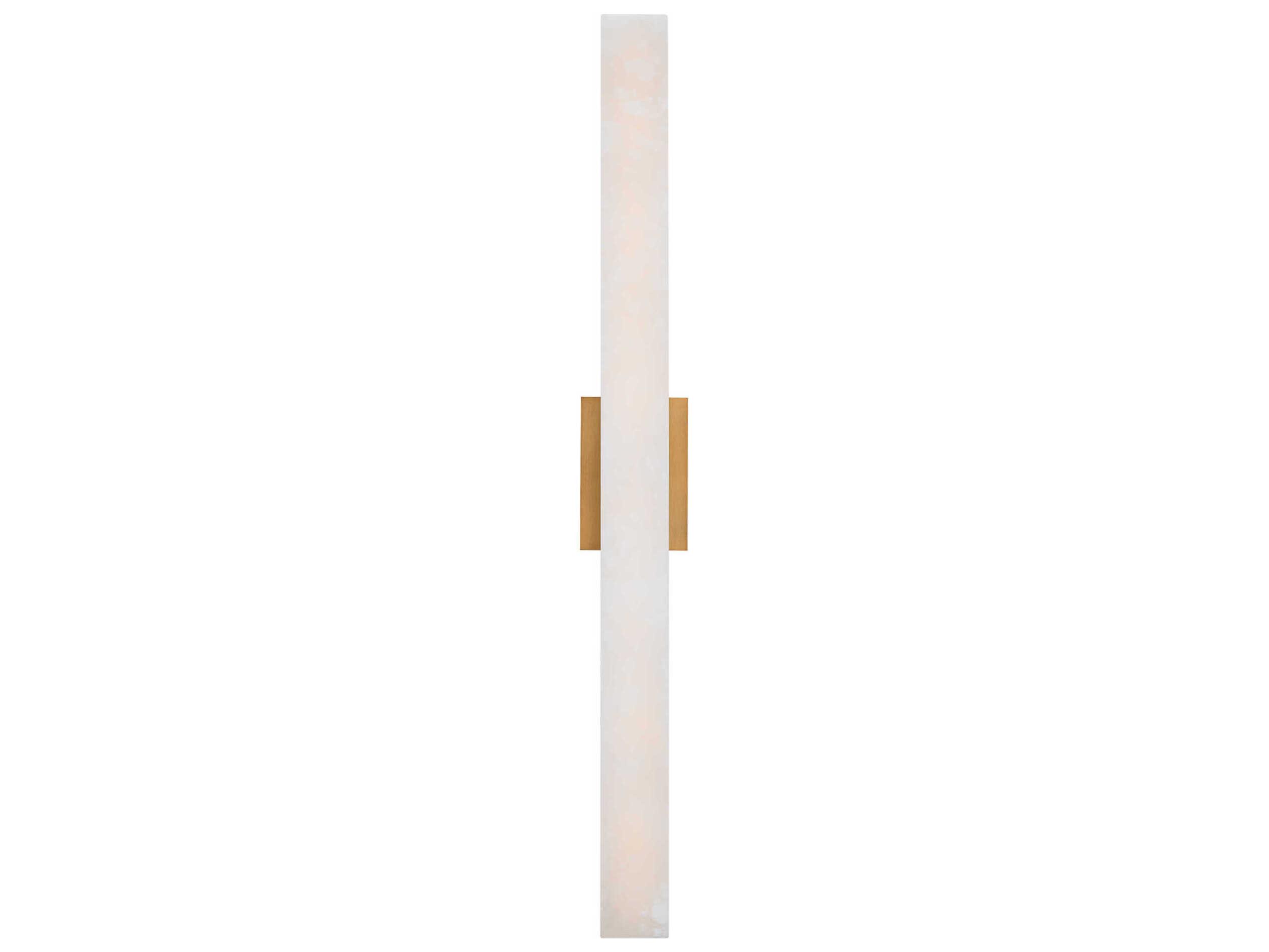 Modern Forms Lanza 1-Light Aged Brass Vanity Light