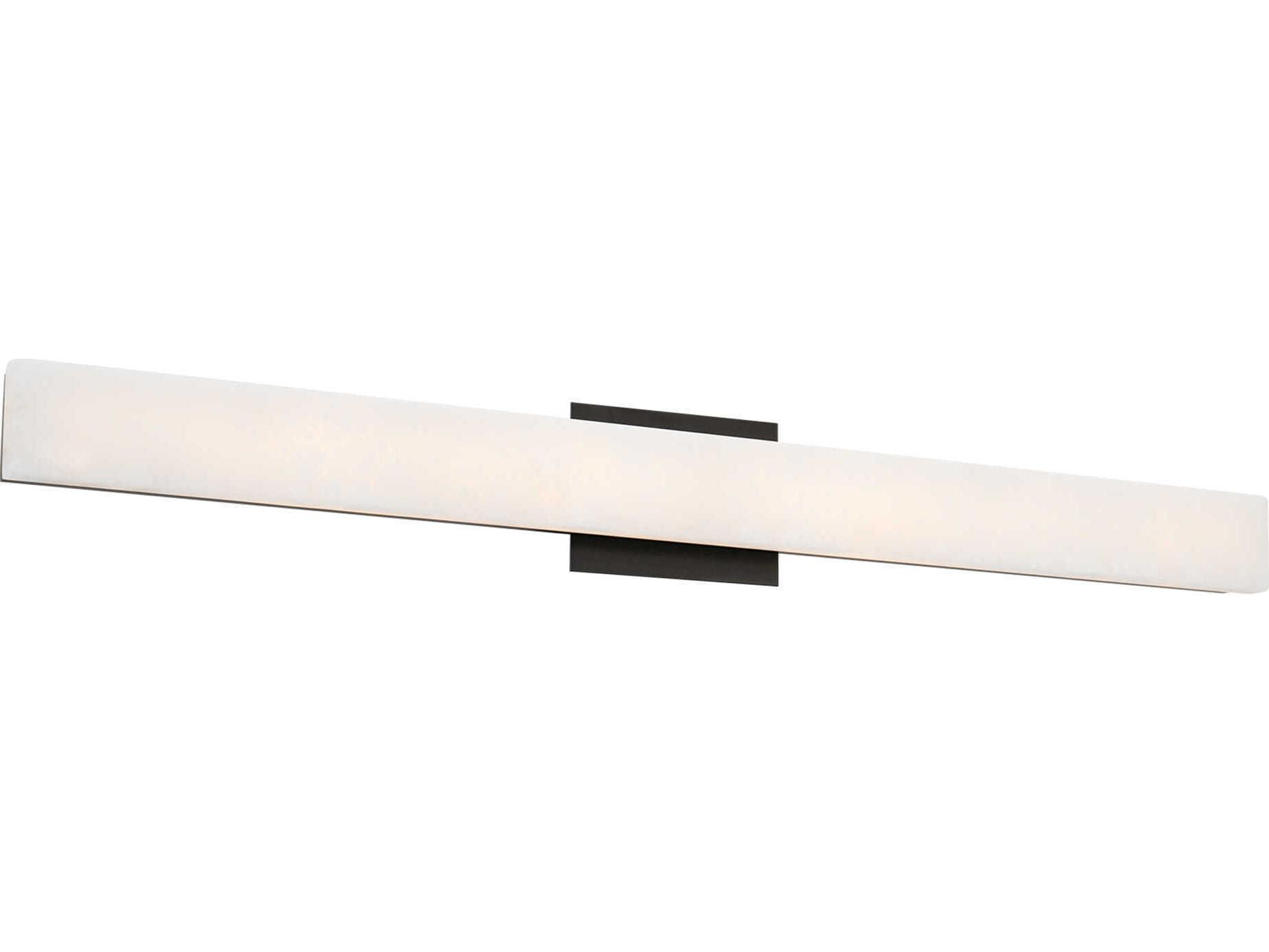 Modern Forms Lanza 1-Light Black Vanity Light
