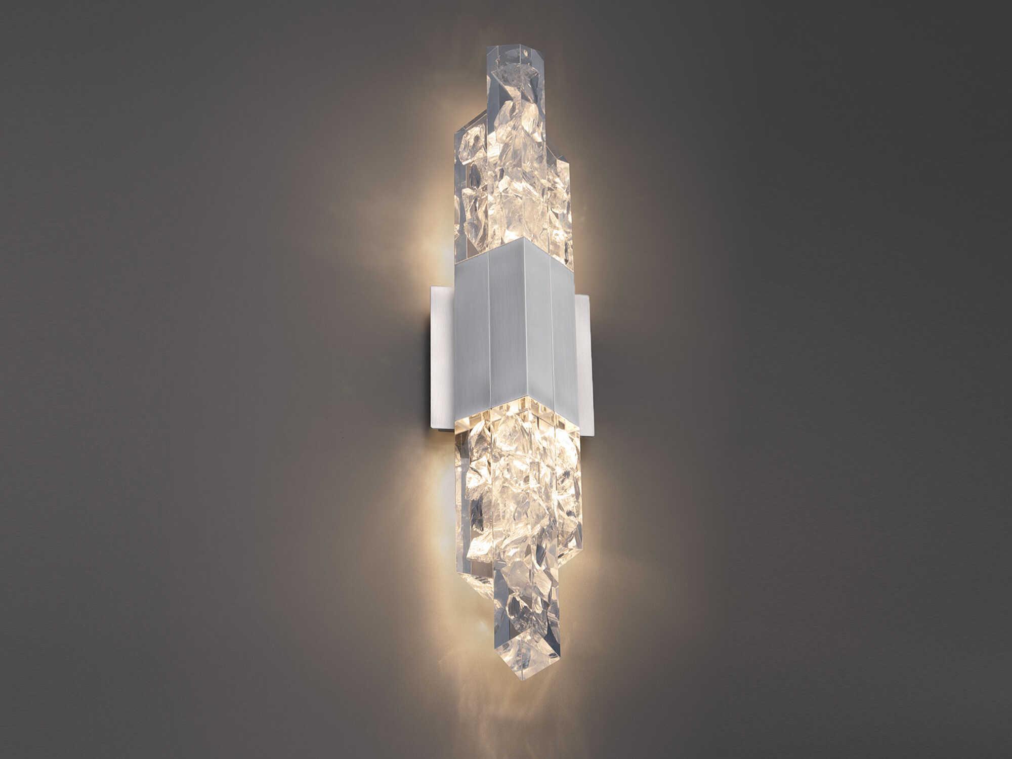 Modern Forms Montage 1-Light Brushed Nickel Vanity Light