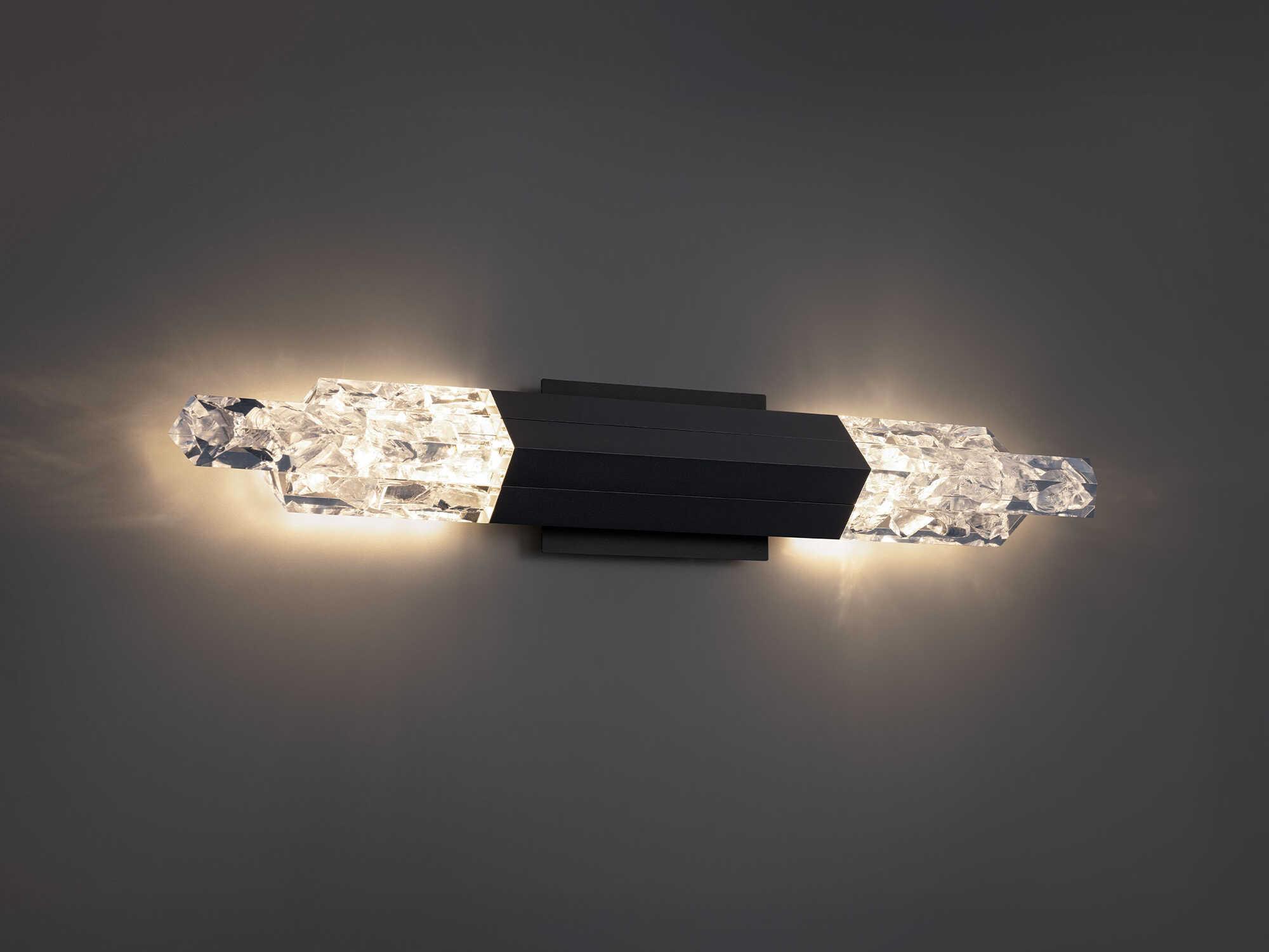 Modern Forms Montage 1-Light Black Vanity Light