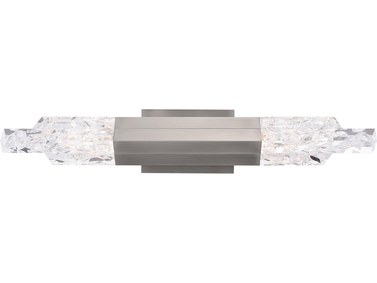 Modern Forms Montage 1-Light Brushed Nickel Vanity Light