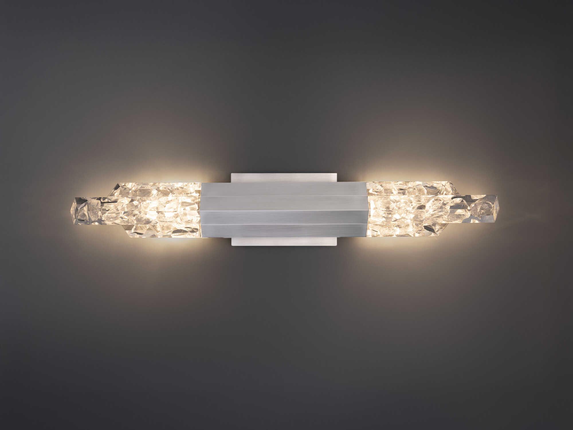 Modern Forms Montage 1-Light Brushed Nickel Vanity Light