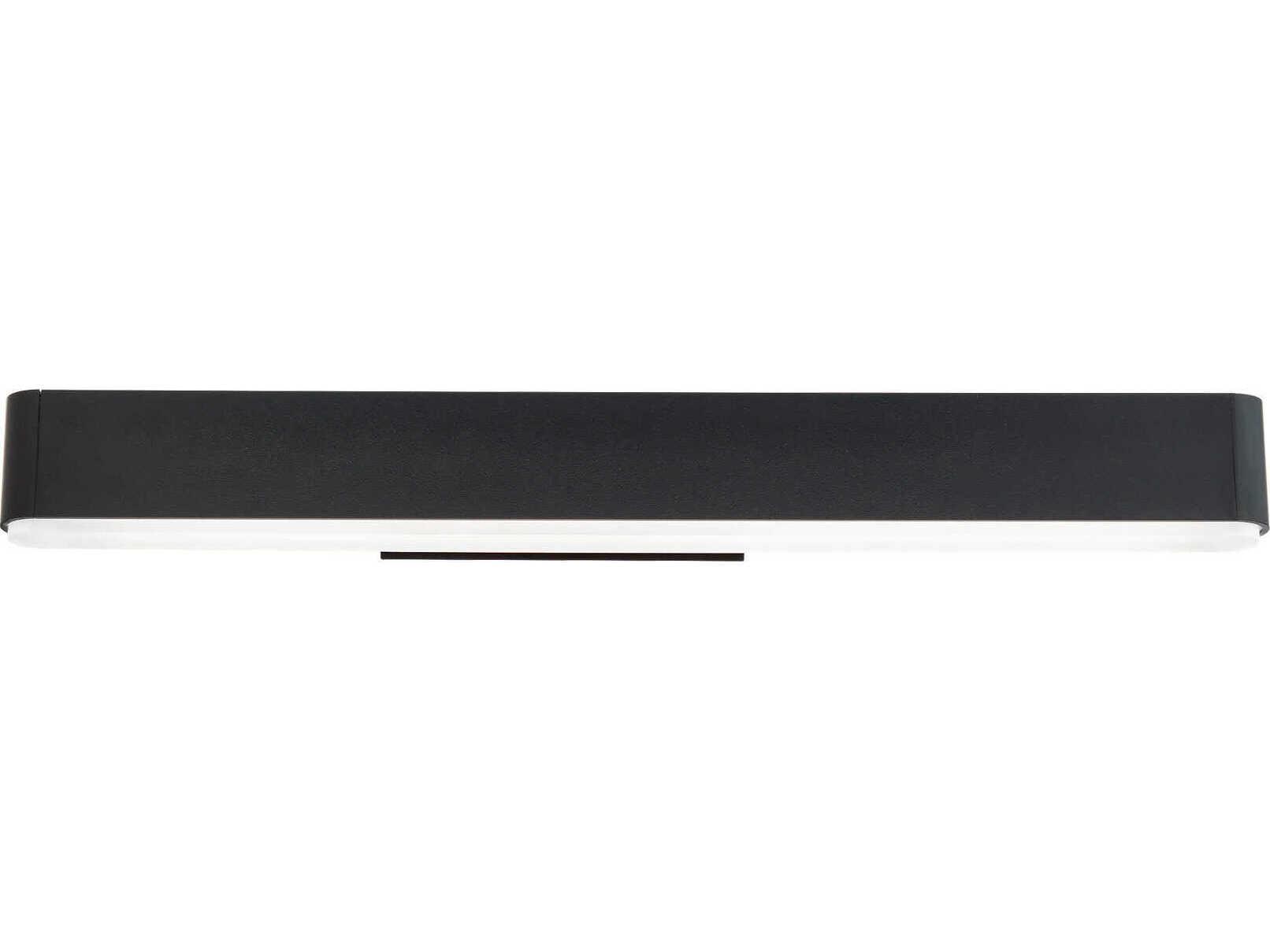 Modern Forms 1-Light Black LED Vanity Light