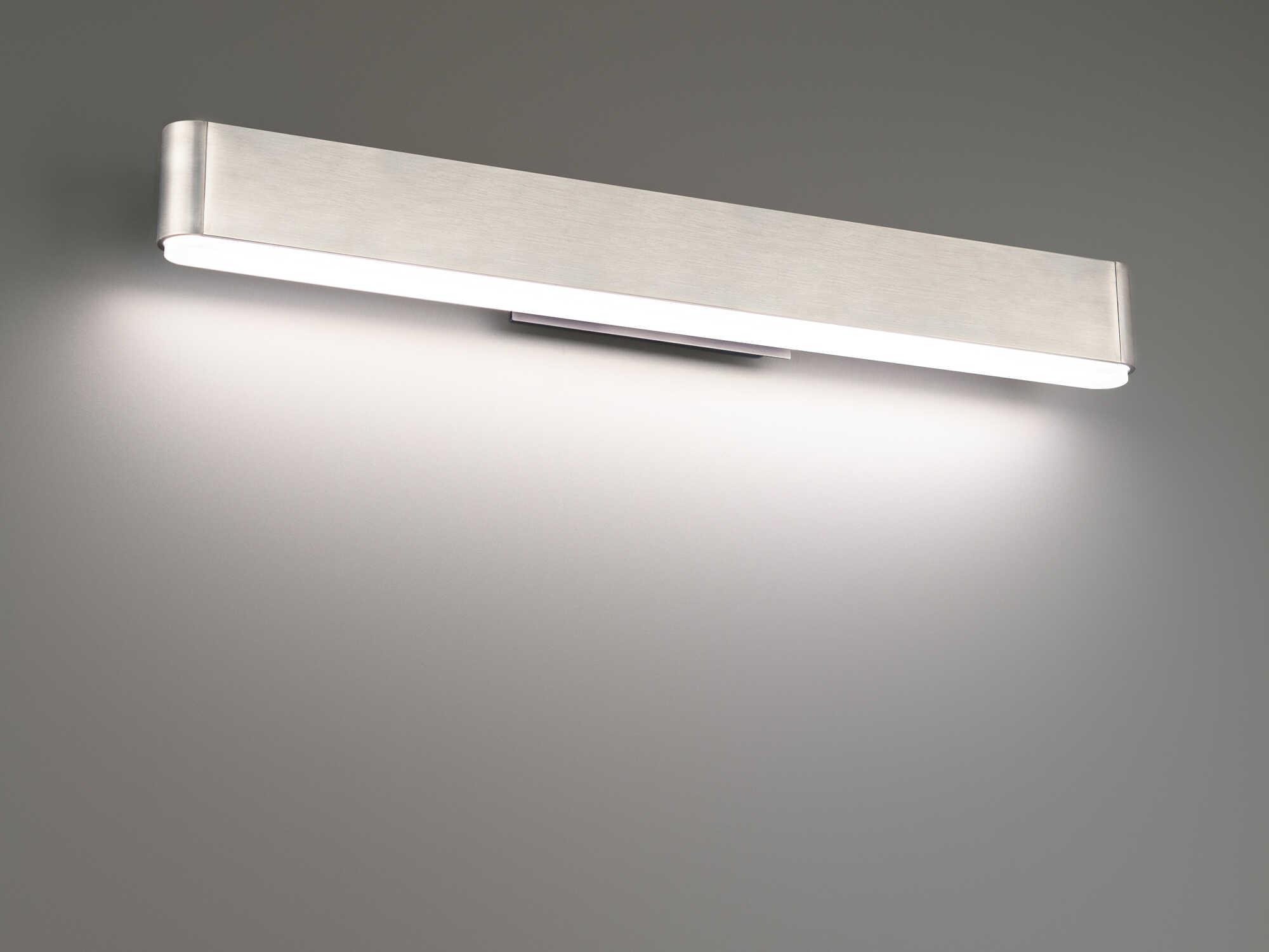 Modern Forms 1-Light Brushed Nickel LED Vanity Light