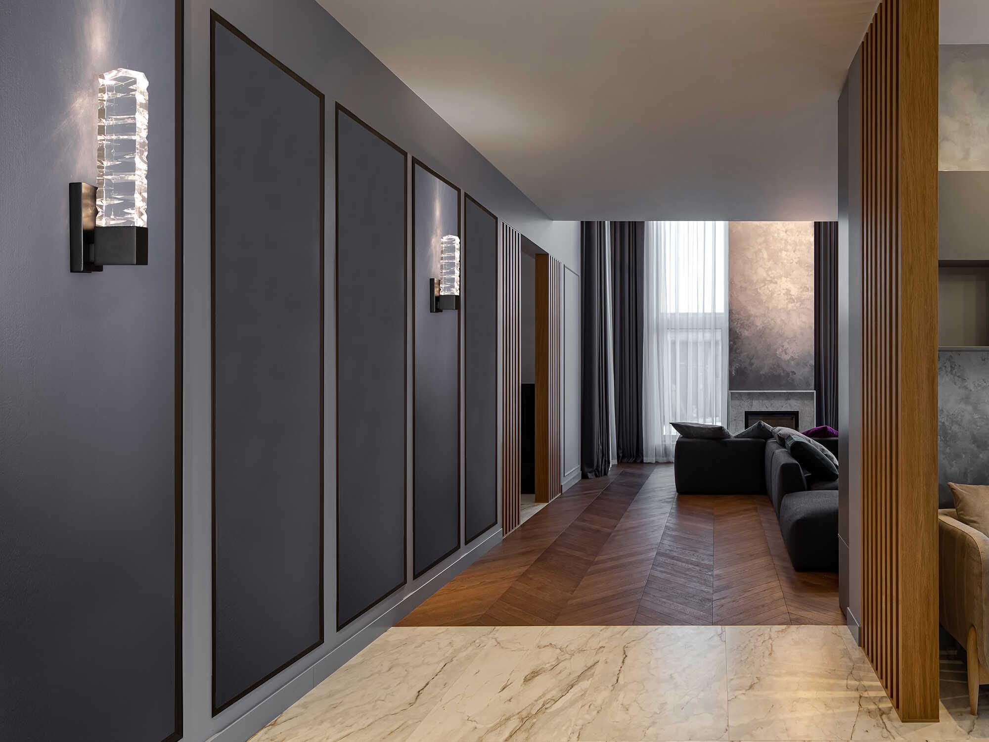 Modern Forms Juliet 1-Light Black Crystal LED Wall Sconce