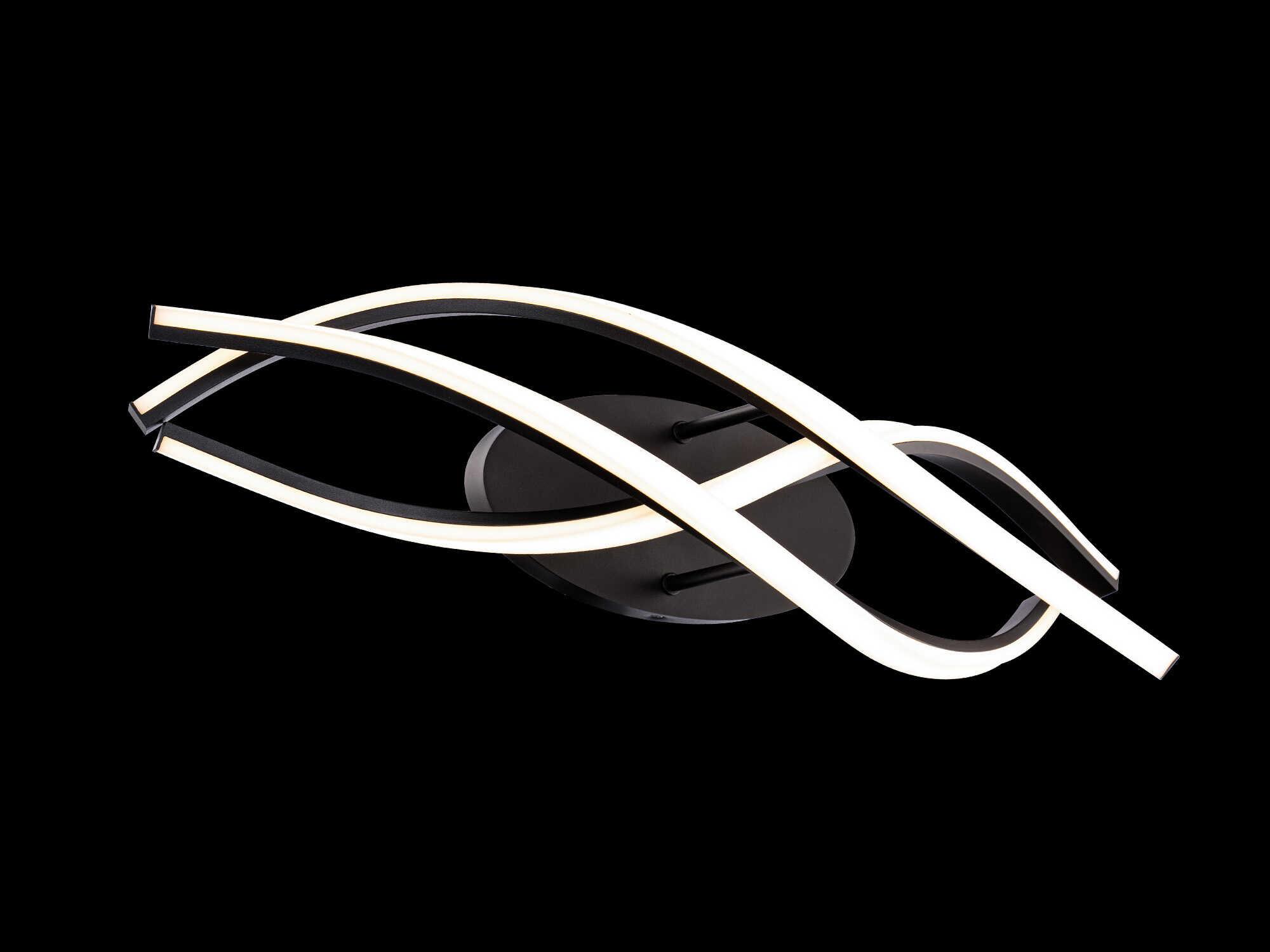 Modern Forms Lior 1-Light Black LED Vanity Light