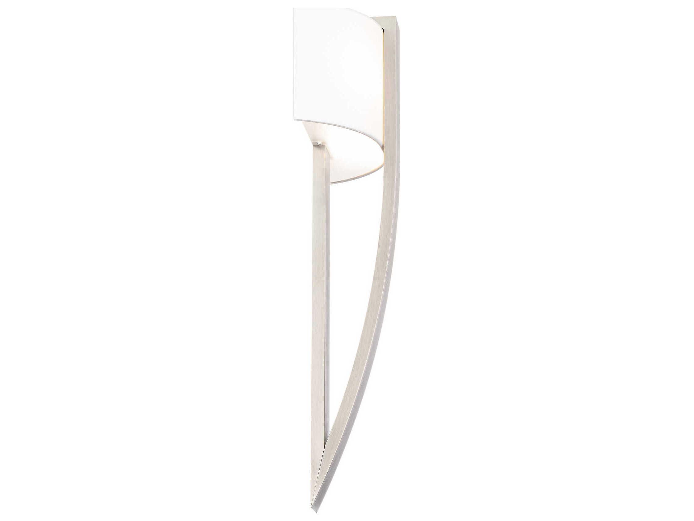Modern Forms Curvana 1-Light Brushed Nickel LED Wall Sconce