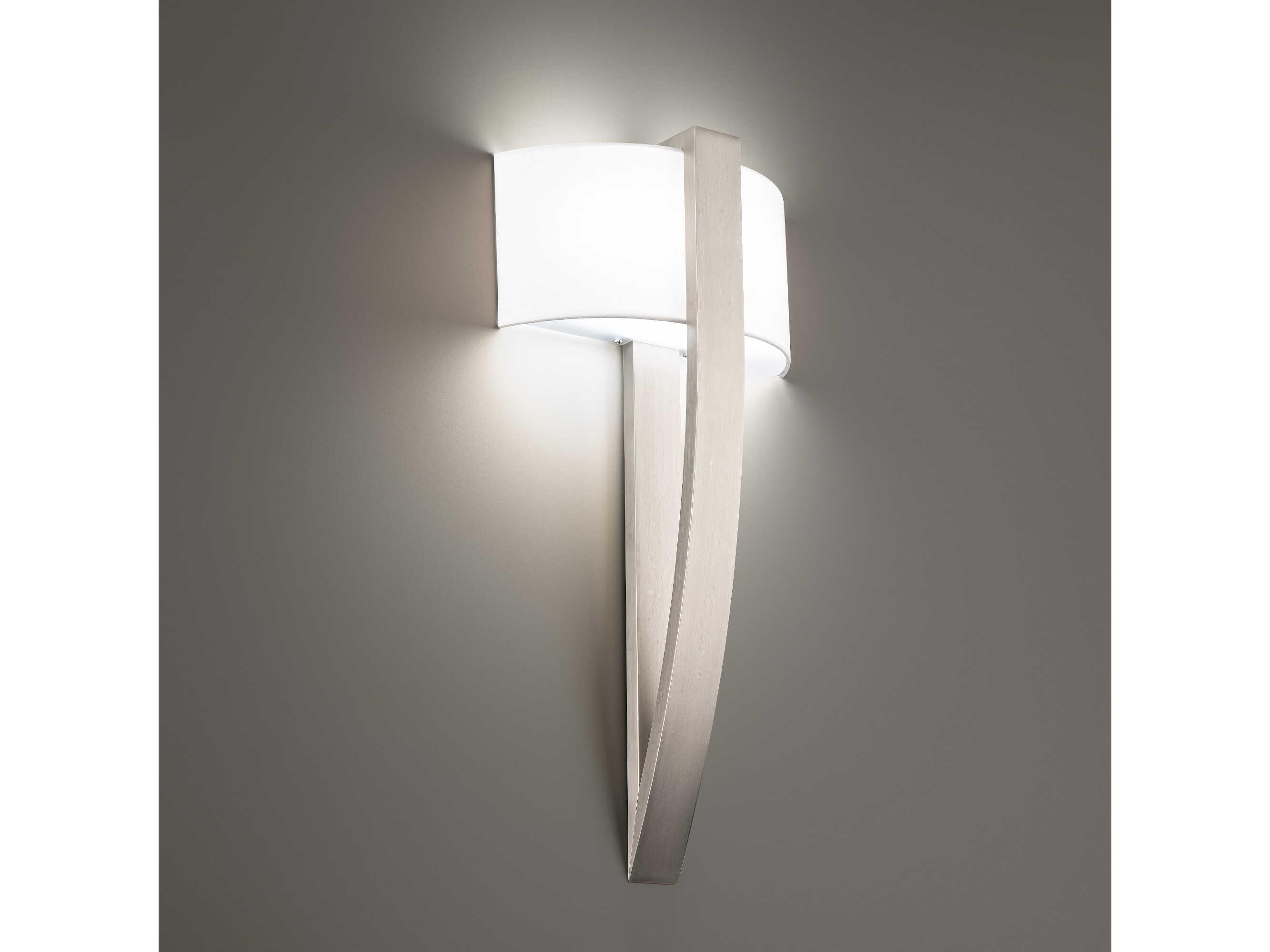 Modern Forms Curvana 1-Light Brushed Nickel LED Wall Sconce
