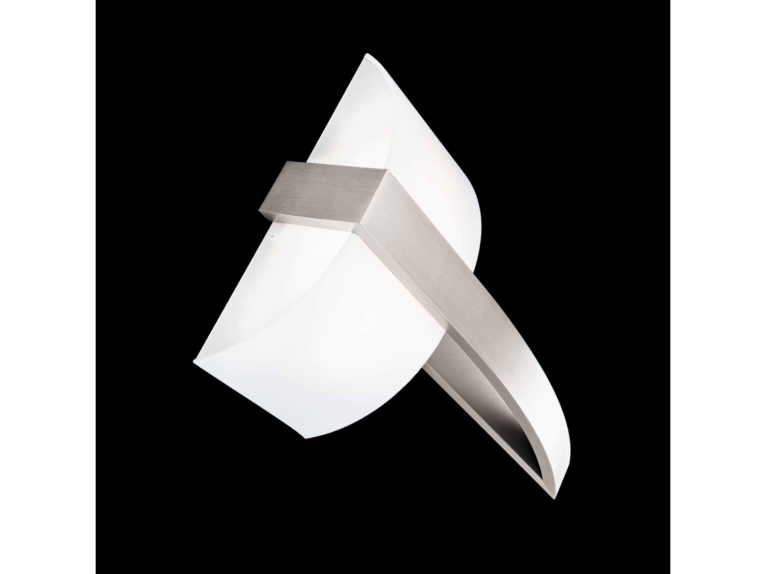 Modern Forms Curvana 1-Light Brushed Nickel LED Wall Sconce