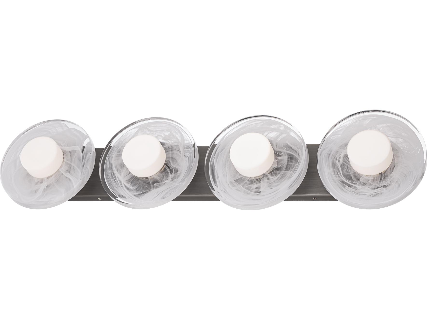 Modern Forms Fresco 4-Light Brushed Nickel Vanity Light