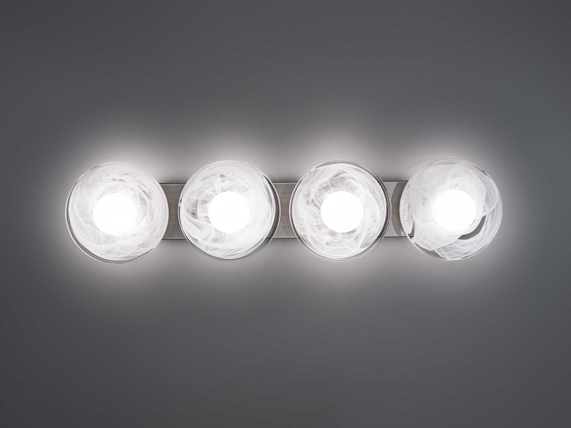 Modern Forms Fresco 4-Light Brushed Nickel Vanity Light