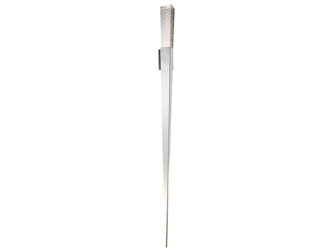 Modern Forms Elessar 1-Light Polished Nickel Glass LED Wall Sconce