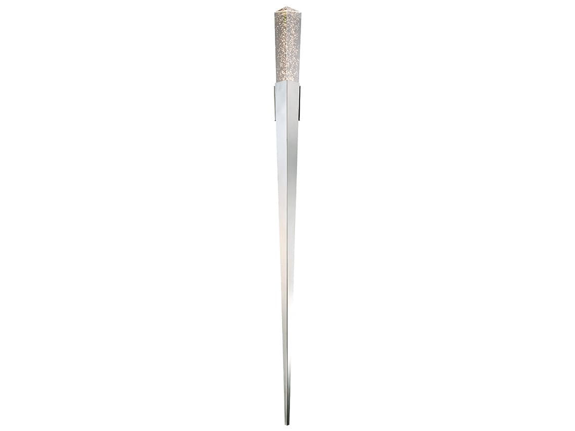 Modern Forms Elessar 1-Light Polished Nickel Glass LED Wall Sconce