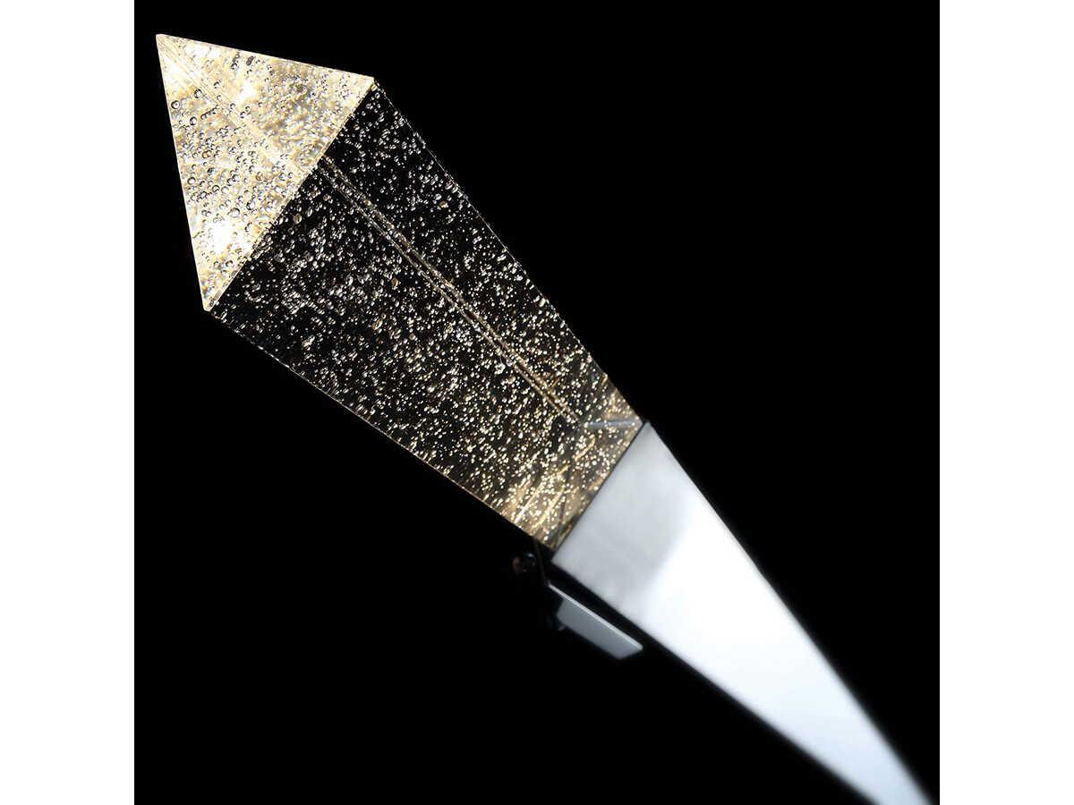 Modern Forms Elessar 1-Light Polished Nickel Glass LED Wall Sconce