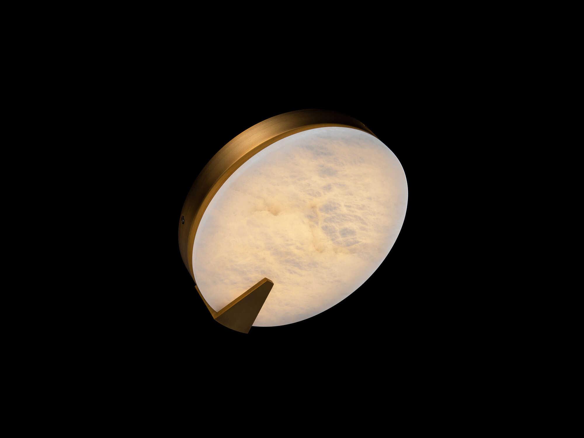 Modern Forms Ophelia 1-Light Aged Brass LED Wall Sconce