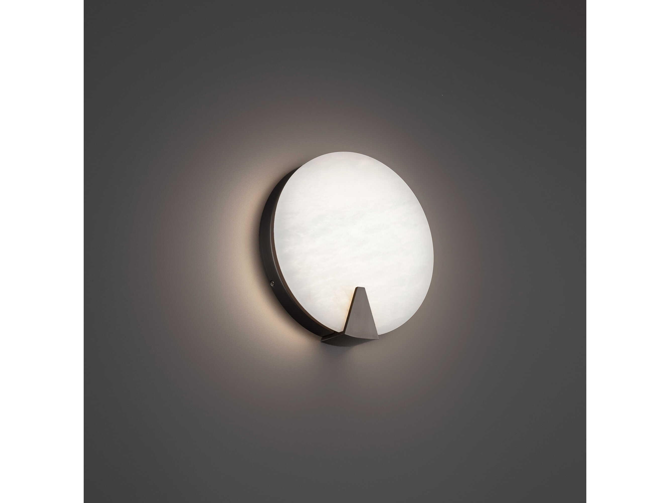 Modern Forms Ophelia 1-Light Antique Nickel LED Wall Sconce