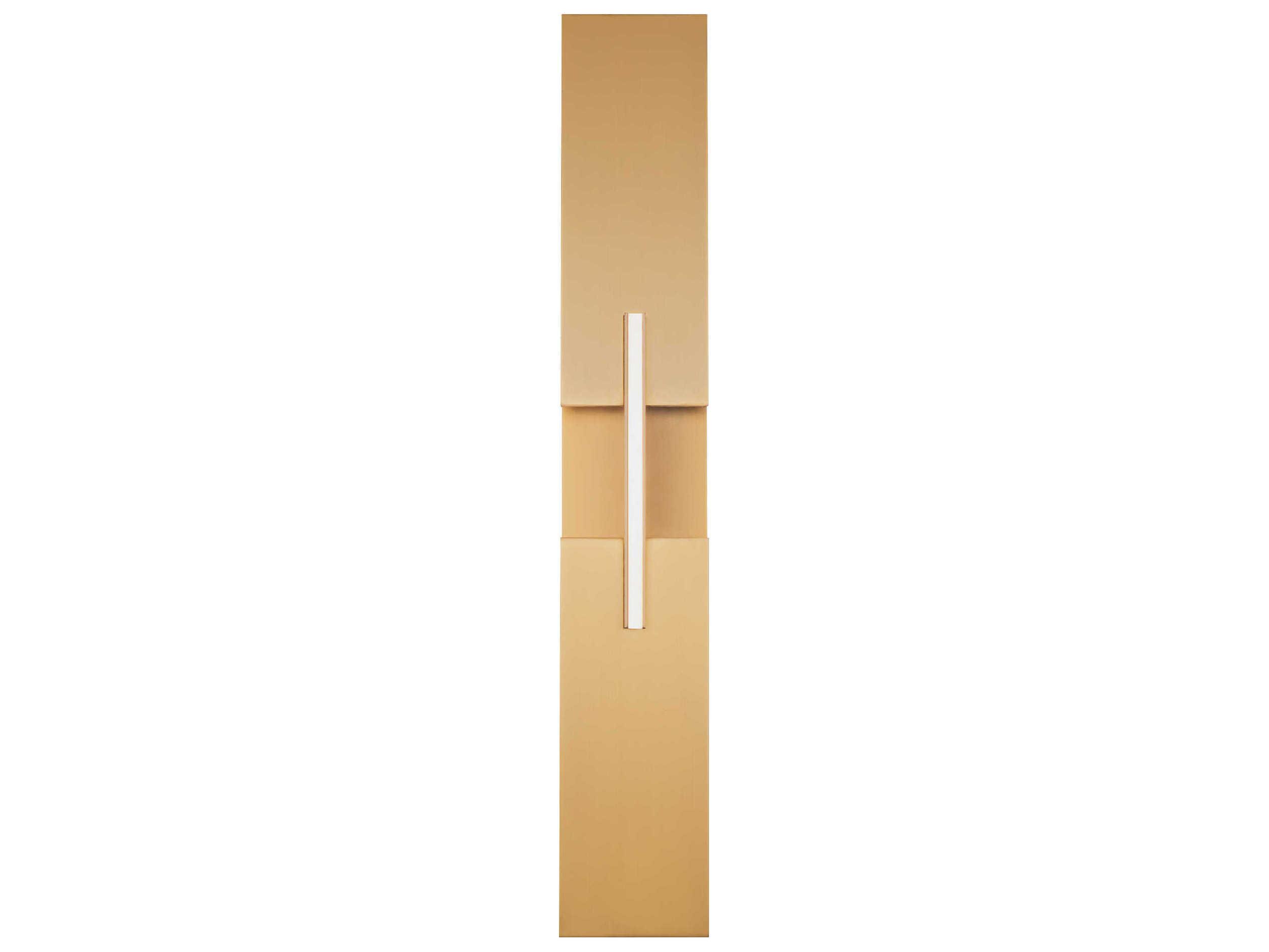 Modern Forms Amari 4-Light Aged Brass LED Wall Sconce