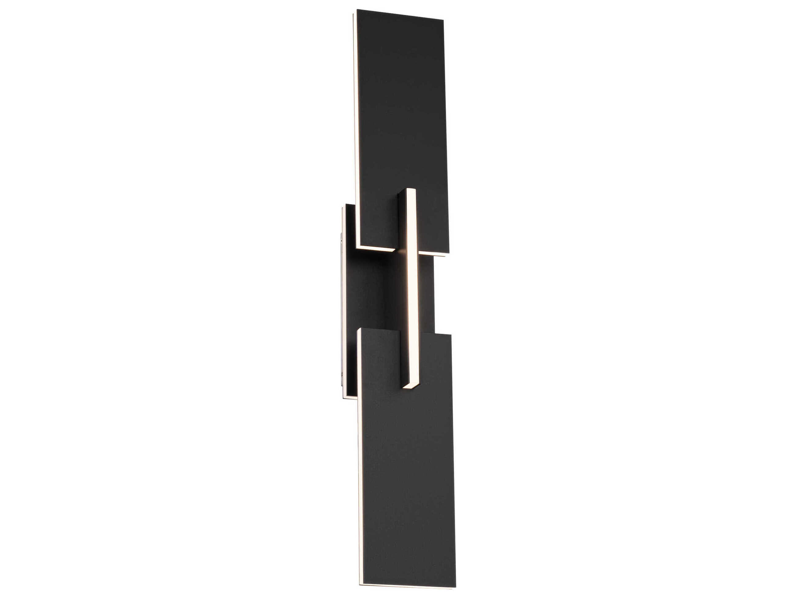 Modern Forms Amari 4-Light Black LED Wall Sconce
