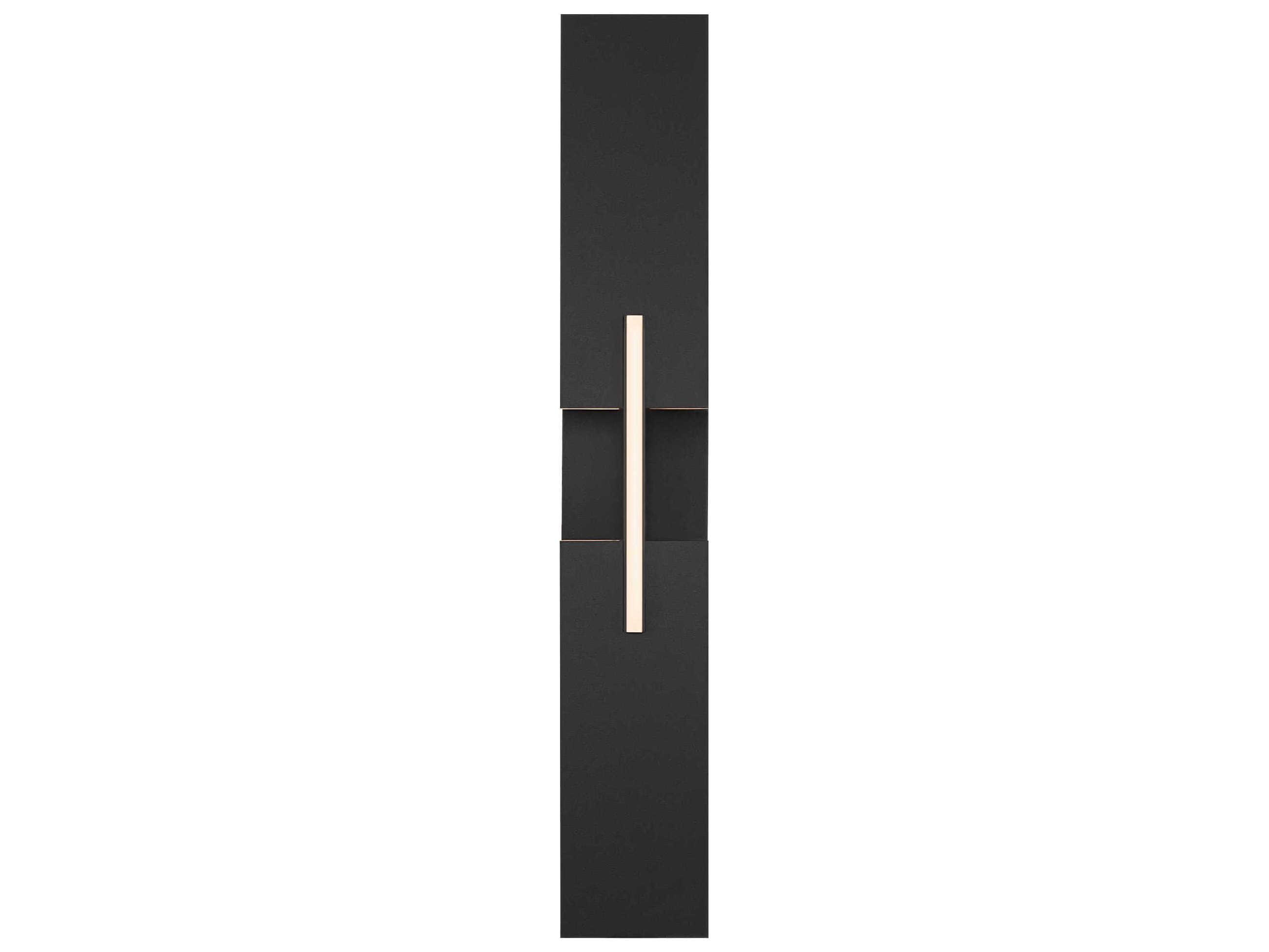Modern Forms Amari 4-Light Black LED Wall Sconce