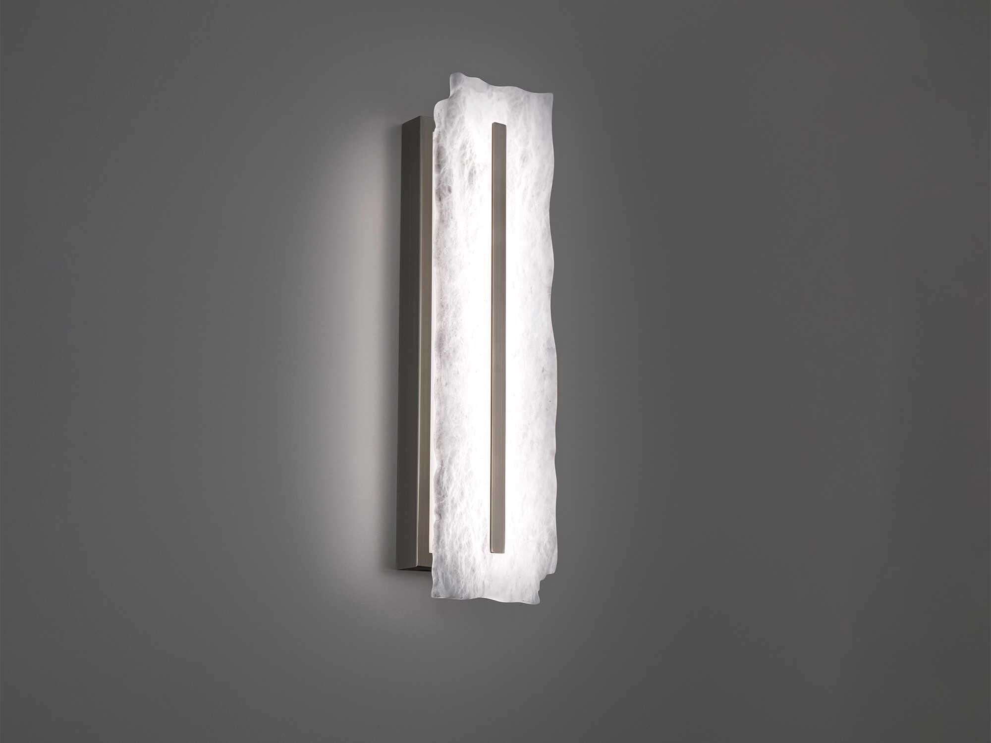 Modern Forms Taffeta 1-Light Antique Nickel Wall Sconce