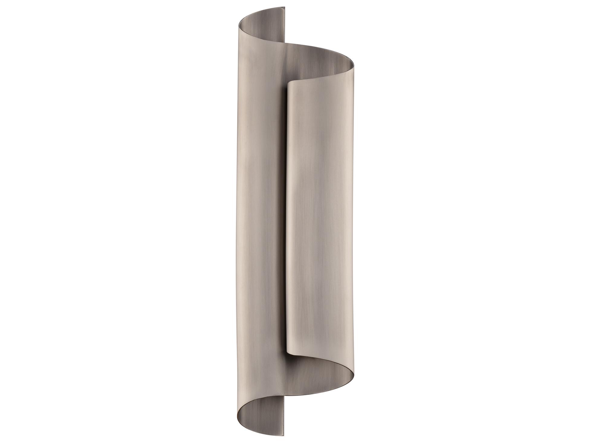 Modern Forms Pirouette 1-Light Brushed Nickel Wall Sconce
