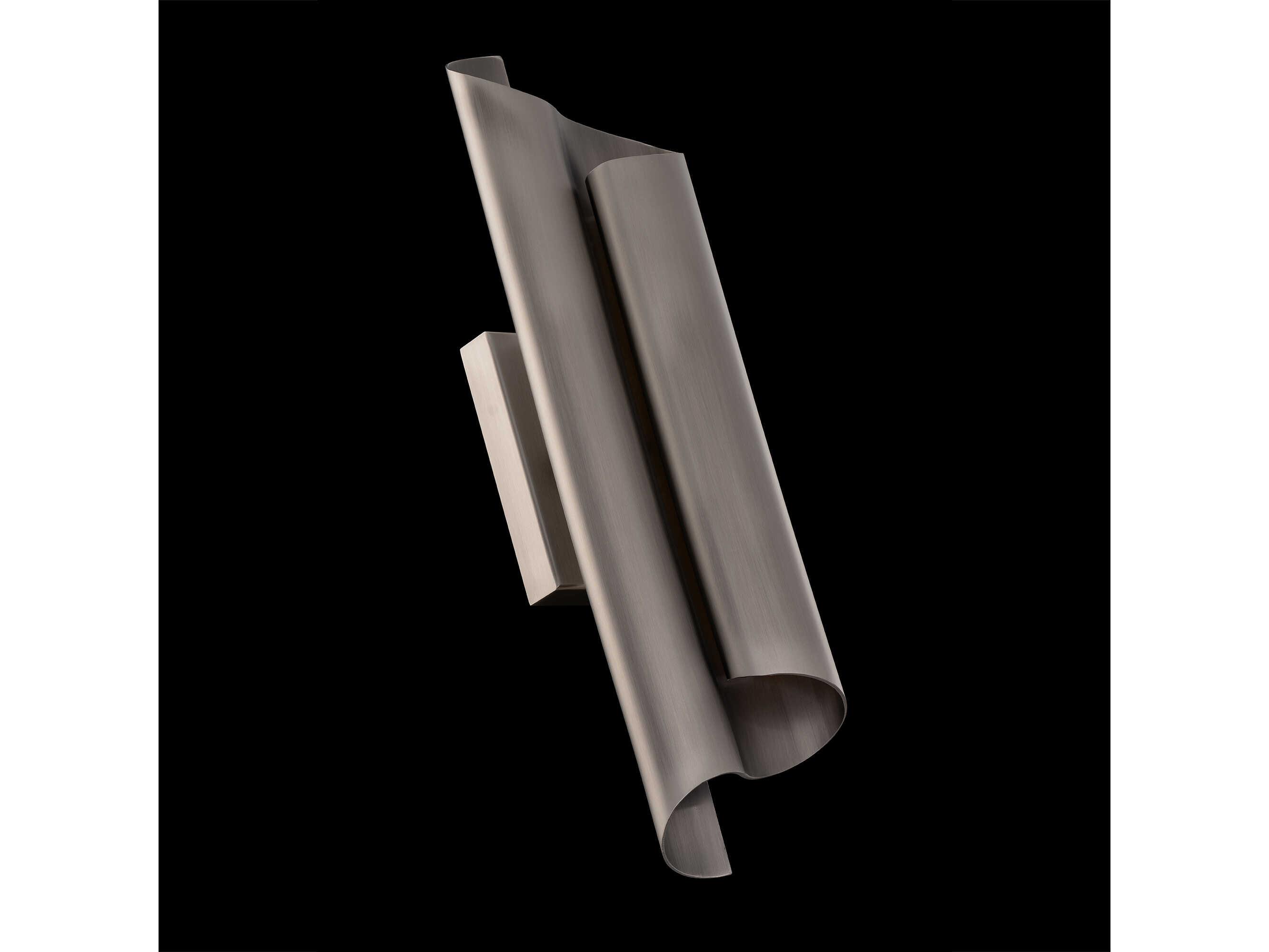 Modern Forms Pirouette 1-Light Brushed Nickel Wall Sconce