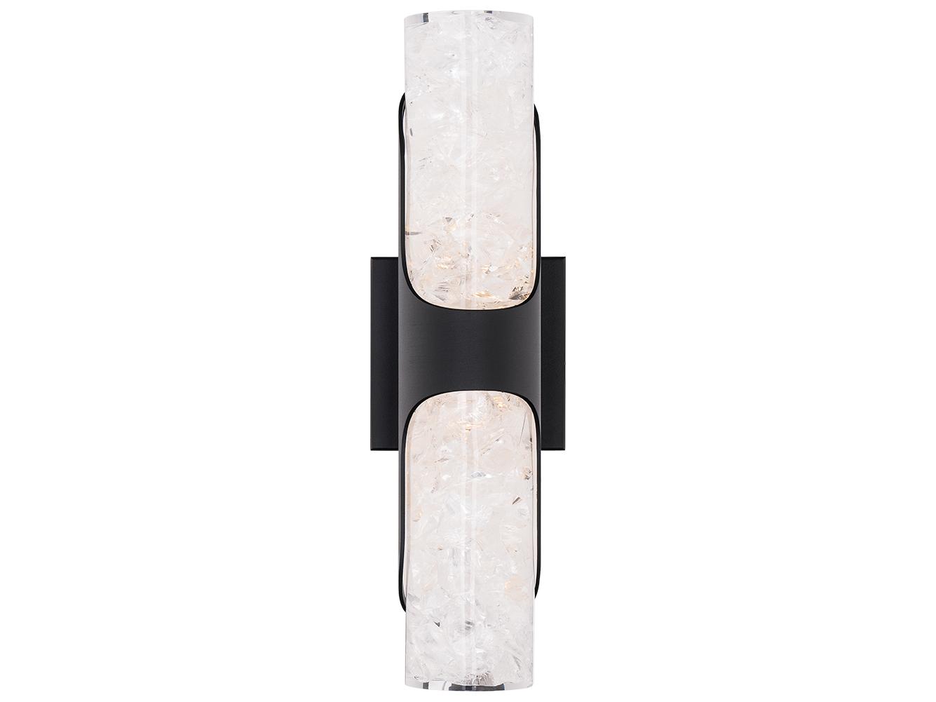 Modern Forms Royce 1-Light Black Wall Sconce