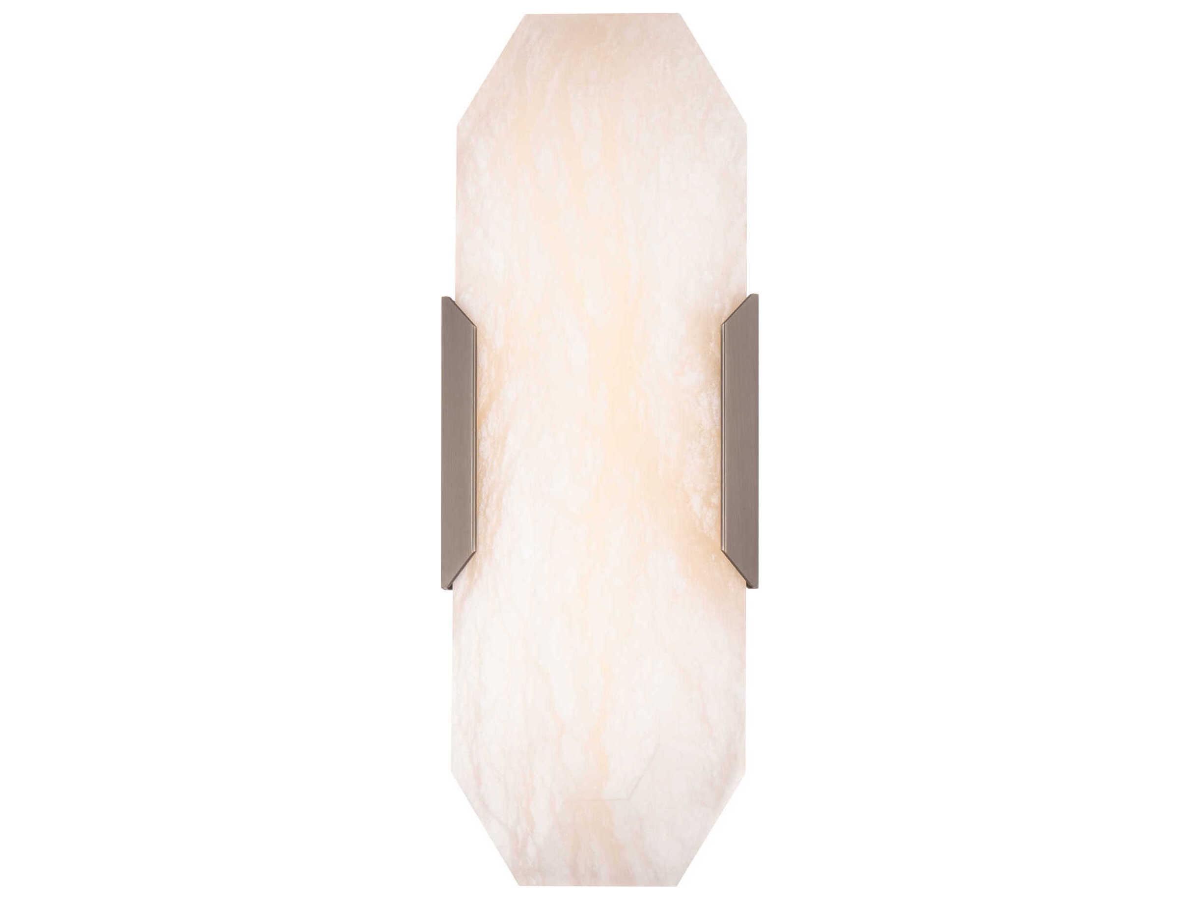 Modern Forms Toulouse 1-Light Antique Nickel Glass LED Wall Sconce