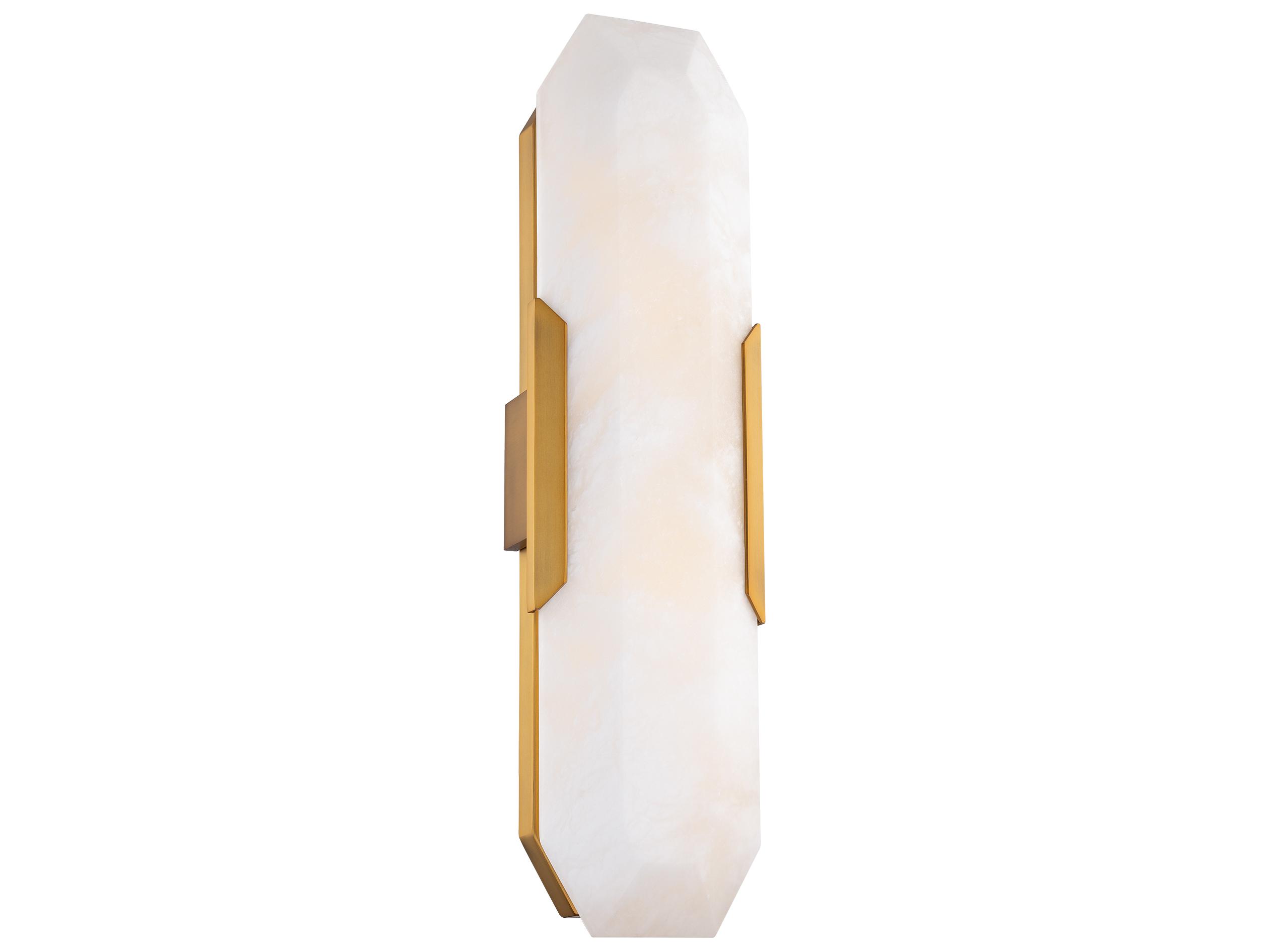 Modern Forms Toulouse 1-Light Aged Brass Wall Sconce