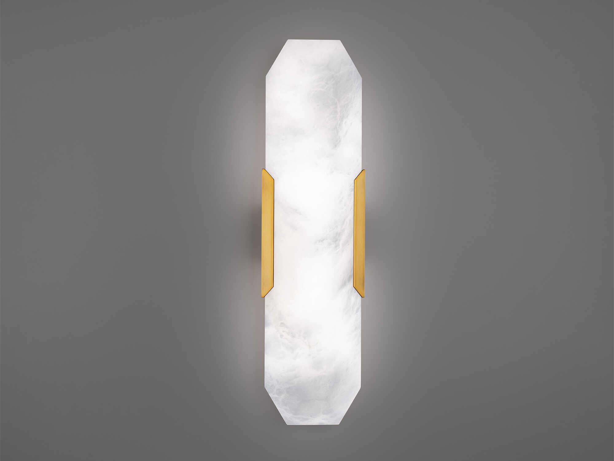 Modern Forms Toulouse 1-Light Aged Brass Wall Sconce