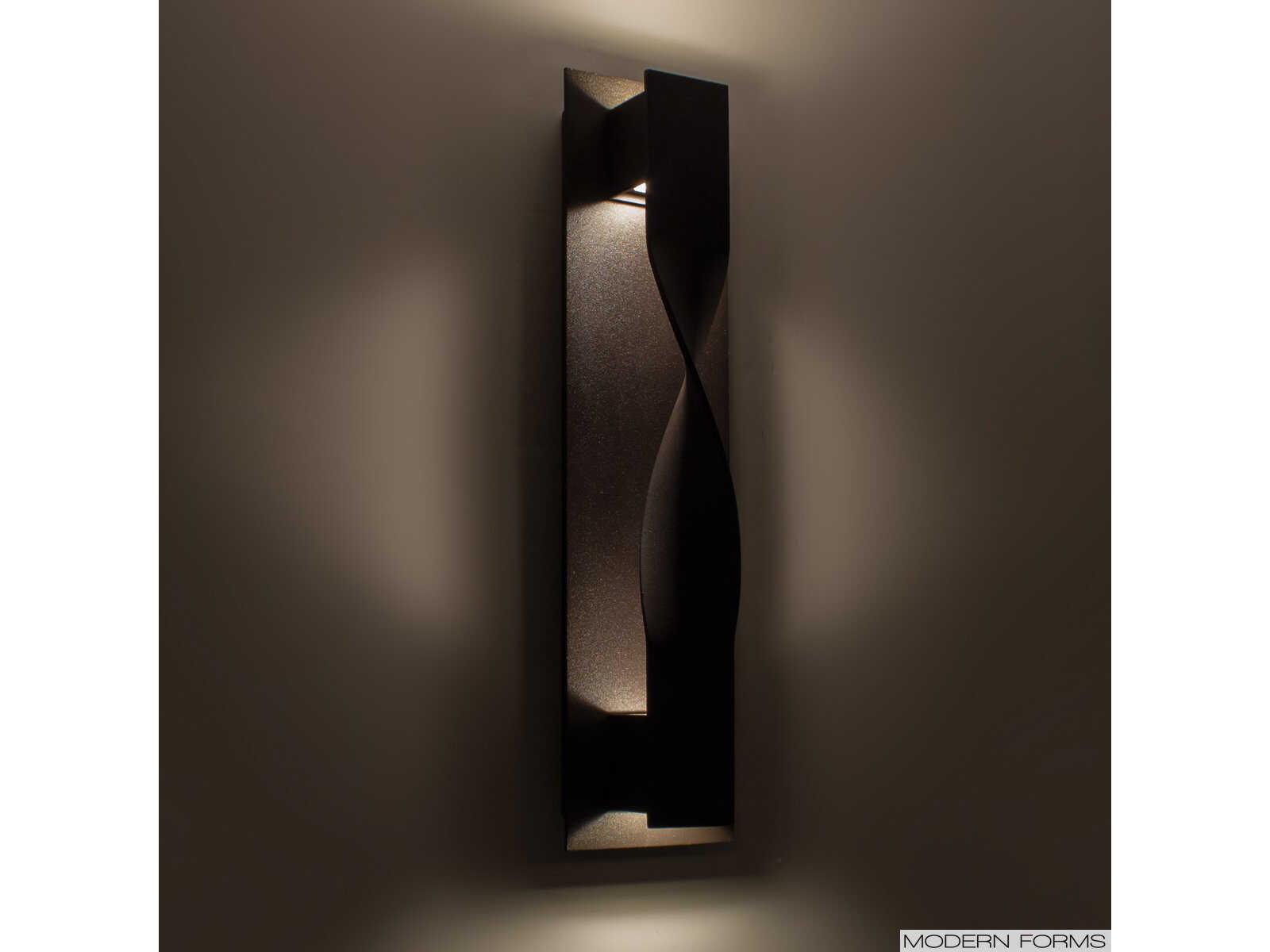 Modern Forms Twist 2 - Light Outdoor Wall Light